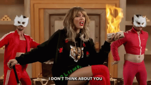 Taylor Swift I Dont Think About Her GIF - Taylor Swift I Dont Think About Her The Key Of Awesome GIFs