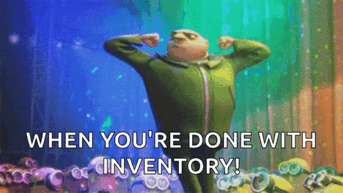 gru from despicable me is flexing his muscles in front of a group of minions .