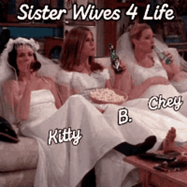 Sister Wives For Life Wedding GIF - Sister Wives For Life Wedding Drink GIFs