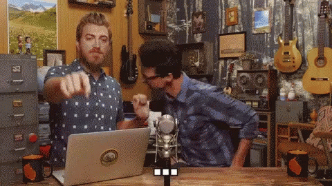 Rhett And Link Gmm GIF - Rhett And Link Gmm Smell GIFs