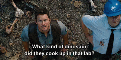 Chris Pratt Reaction Gif In Jurassic World GIF - Jurassic World Chris Pratt Dinosaur GIFs
