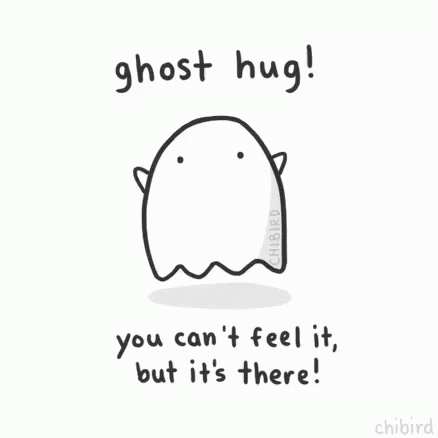 Ghost Ghost Hug GIF - Ghost Ghost Hug Hug GIFs