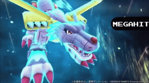 Digimon Metalgarurumon GIF - Digimon Metalgarurumon GIFs