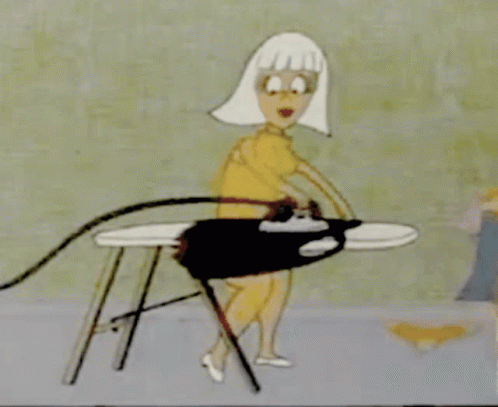 Work In House Iron GIF - Work In House Iron Chores GIFs
