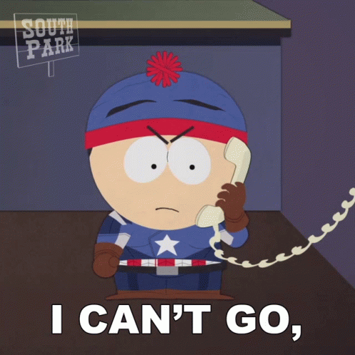 I Cant Go Trick Or Treating Stan Marsh GIF - I Cant Go Trick Or Treating Stan Marsh South Park GIFs