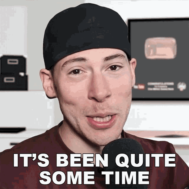Its Been Quite Some Time Jobless Garrett GIF - Its Been Quite Some Time Jobless Garrett Its Been A While GIFs
