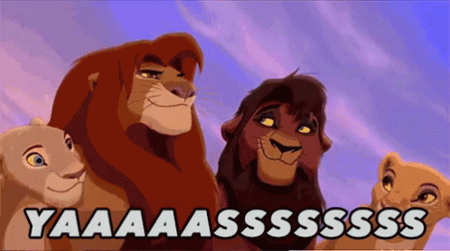 All Together Now GIF - Disney Lion King Yes GIFs
