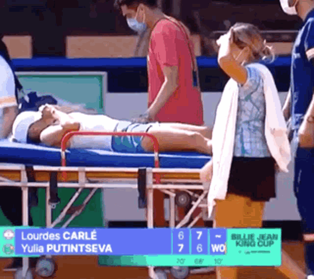 Yulia Putinseva Cramps GIF - Yulia Putinseva Cramps Tennis GIFs
