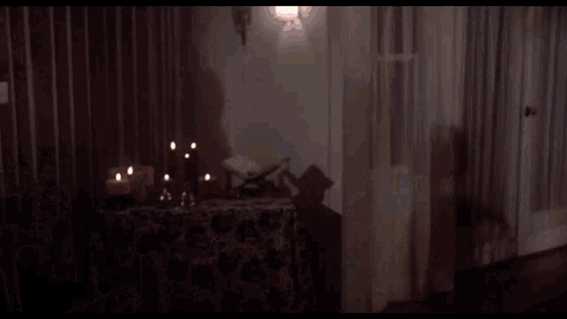 a person in a coffin with a white cloth on it