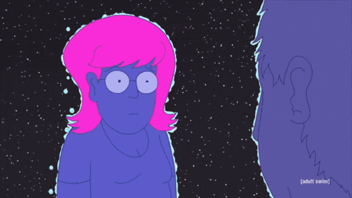 a cartoon drawing of a person 's feet with a caption that says [ adult swim ]