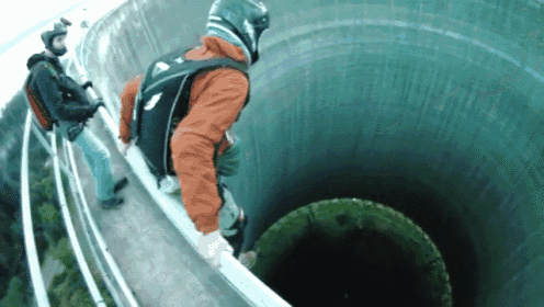 Nuclear Tower Base Jump GIF - Nuclear Tower Base Jump Awesome GIFs