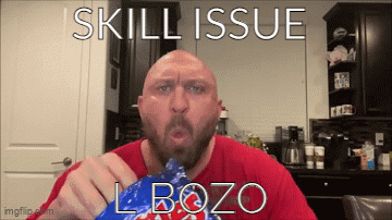 Skill Issue L Bozo GIF - Skill Issue L Bozo GIFs
