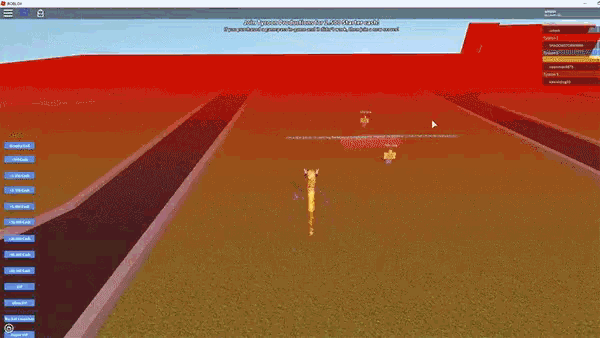 a screenshot of a roblox game shows a person standing in a field