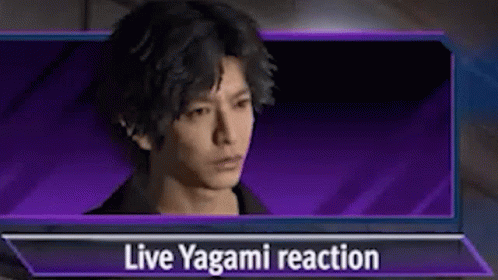 Yagami Live Yagami Reaction GIF - Yagami Live Yagami Reaction Judgment GIFs