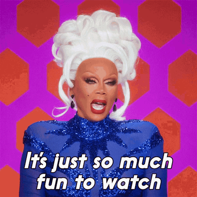 Its Just So Much Fun To Watch Rupaul GIF