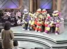 Remember That Time The "Teenage Mutant Ninja Turtles" Took Over Oprah? This Kid Does. GIF - GIFs
