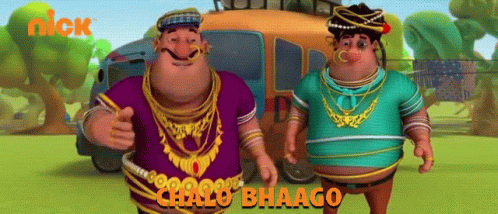 Chalo Bhaago Chalo Jao GIF - Chalo Bhaago Chalo Jao Jao Yahan Se GIFs