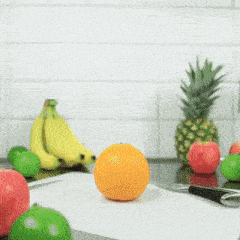 Stop Motion Orange GIF - Stop Motion Orange Banana GIFs