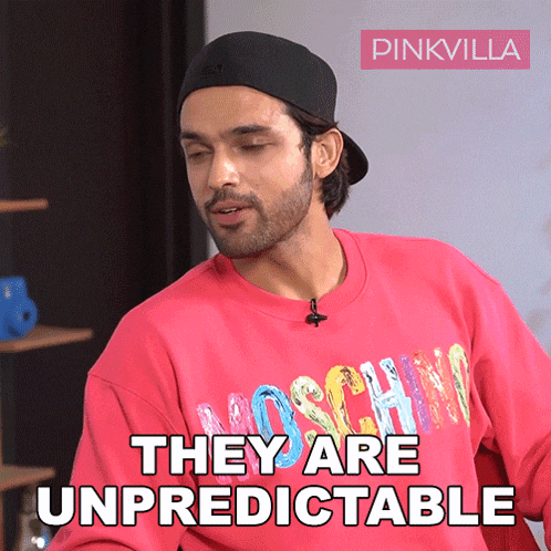 They Are Unpredictable Parth Samthaan GIF - They Are Unpredictable Parth Samthaan Pinkvilla GIFs