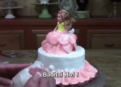 जन्मदिन मुबारक शादी मुबारक सालगिरह GIF - Shubh Shubh Kaamna Barbie Doll GIFs