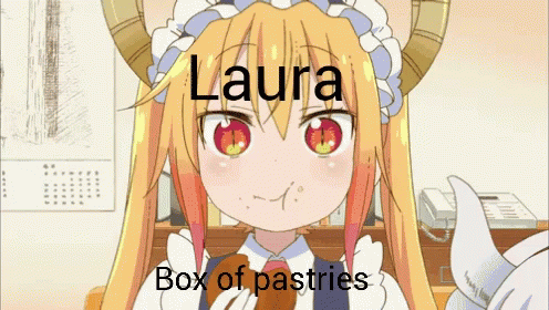 Anime Laura GIF - Anime Laura Pastries GIFs