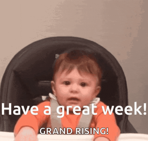 Have A Great Week Baby GIF - Have A Great Week Baby Cute GIFs