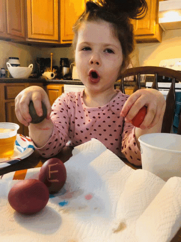 Easter Eggs Food Coloring GIF - Easter Eggs Food Coloring Kid GIFs