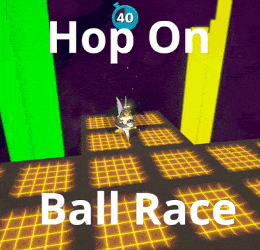 Hop On Ball Race Tower Unite GIF