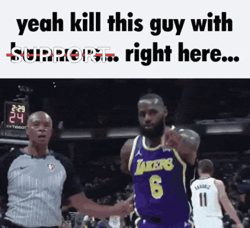 Kill This Guy With Hammers Lebron James GIF - Kill This Guy With Hammers Lebron James Support GIFs