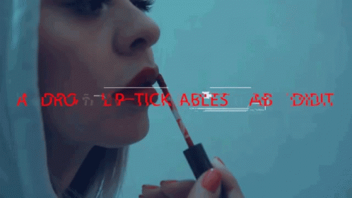 Lipsticks Applying Lipsticks GIF - Lipsticks Applying Lipsticks Makeups GIFs
