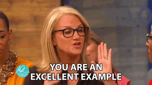 You Are An Excellent Example Role Model GIF - You Are An Excellent Example Role Model Representation GIFs