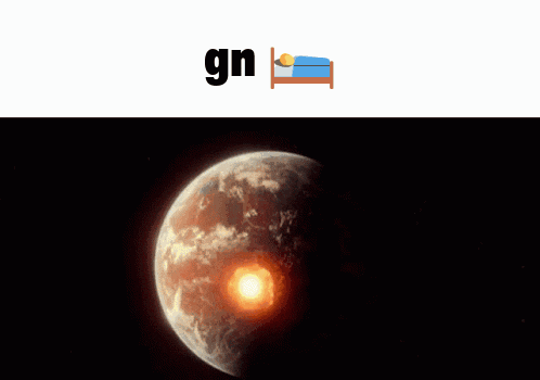 the word gn is next to a picture of the earth