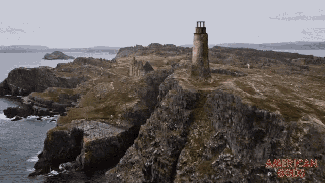 Lighthouse American Gods GIF - Lighthouse American Gods A Prayer For Mad Sweeney GIFs