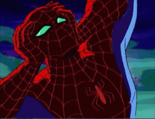 Spider Sense Spiderman Tas GIF - Spider Sense Spiderman Tas Cartoon GIFs