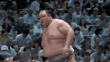 Hokutofuji Corner Routine GIF