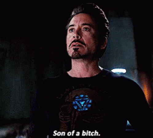 Iron Man Son Of A GIF - Iron Man Son Of A Tony Stark GIFs