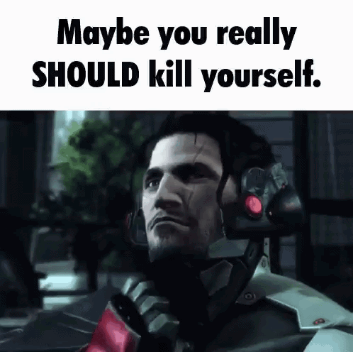 Maybe You Really Should Kill Yourself Metal Gear Rising GIF - Maybe You Really Should Kill Yourself Metal Gear Rising Microwave GIFs