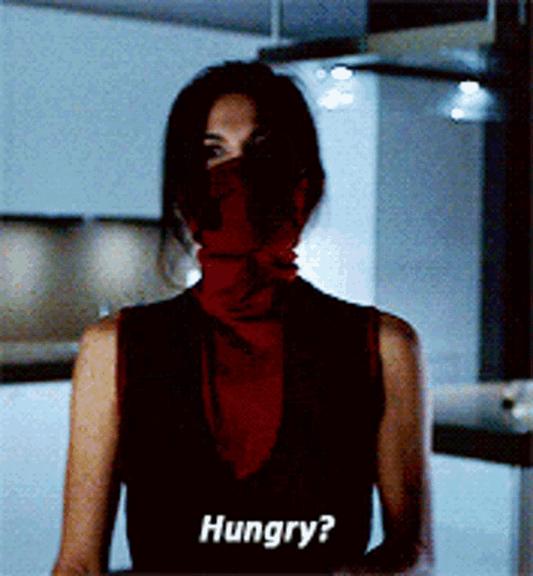 Elektra Hungry GIF - Elektra Hungry Mask GIFs