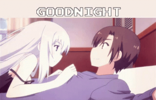 Anime Couples GIF - Anime Couples Goodnight GIFs