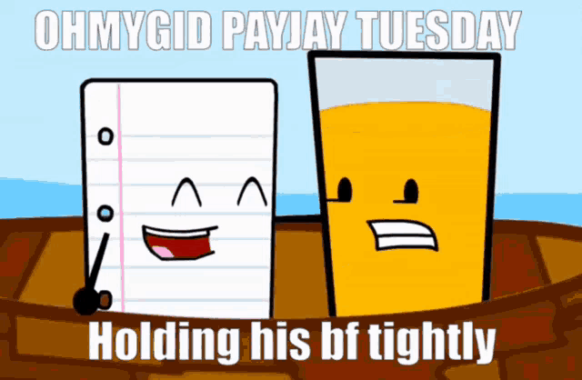 Payjay Payjay Tuesday GIF - Payjay Payjay Tuesday Inanimate Insanity GIFs