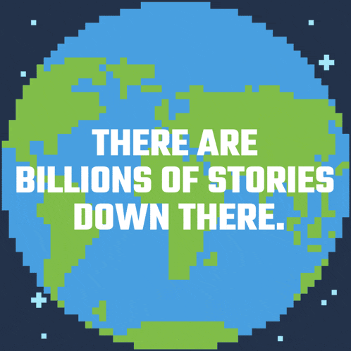 Storymaker There Are Billions Of Stories To Tell GIF