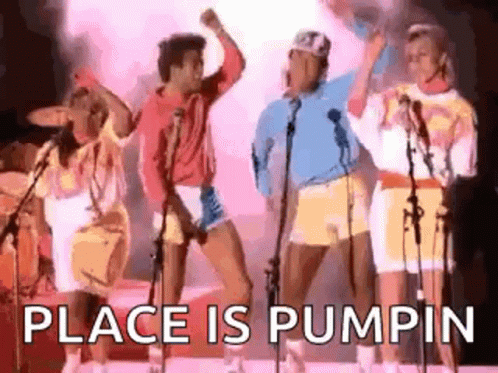 80s Dance GIF - 80s Dance Place Is Pumpin GIFs