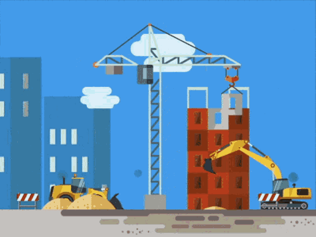 Construction Crane GIF - Construction Crane Building GIFs