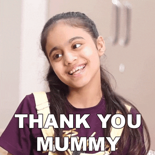 Thank You Mummy Navya Baijal GIF - Thank You Mummy Navya Baijal Shukriya Mummy GIFs