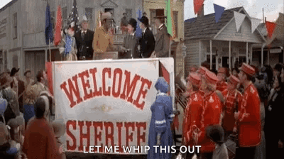 Blazing Saddles Whip This Out GIF - Blazing Saddles Whip This Out Welcome Sheriff GIFs