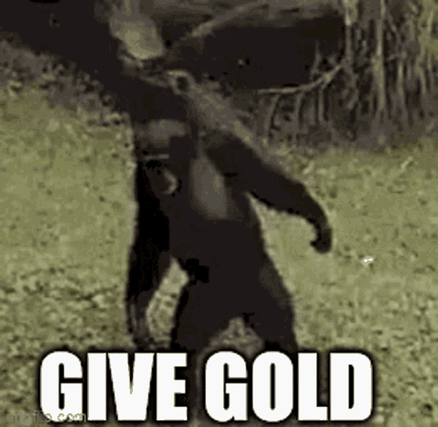 Monkey Give Gold GIF