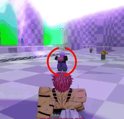 a screenshot of a video game with the name bling in the center