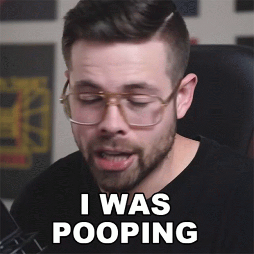 I Was Pooping Nick Zetta GIF - I Was Pooping Nick Zetta Basically Homeless GIFs