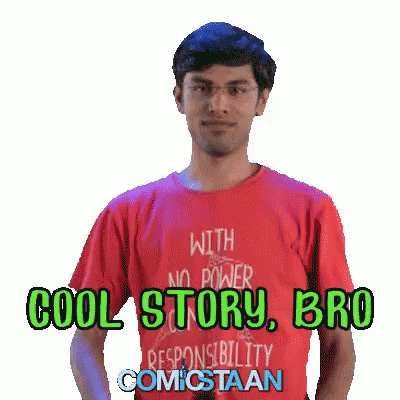 Cool Story Bro Comicstaan GIF - Cool Story Bro Comicstaan Comicstan GIFs