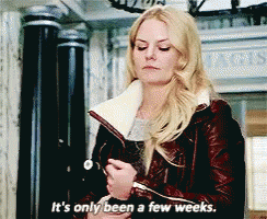 Ouat Once Upon A Time GIF - Ouat Once Upon A Time Its Only Been A Few Weeks GIFs